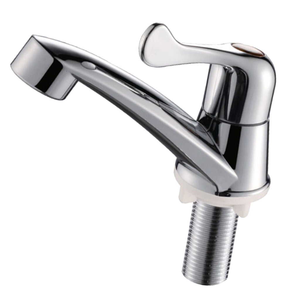 Beautiful and Easy to use 1pc 1/4 Plastic Water Filter Tap Deck-Mounted Kitchen Sink Faucets Silver Beautiful and Easy to use 1pc 1/4 Plastic Water Filter Tap Deck-Mounted Kitchen Sink Faucets Silver