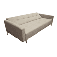 thumbnail image 4 of Sofa Cama Reclinable EL BAZAR STORE Paris Lino Beige Brazos Separados Futon 3 Posiciones, 4 of 7