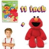 Gund Elmo Take Along Plush 12 inch Height (30.5 cm) with Sesame Street Coloring and Activity Book, Huggable and Soft, Washable Surface, Premium Materials, Increased Portability, Fun Activities