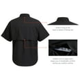 thumbnail image 5 of Bassdash UPF 50 Men’s Fishing Dress Shirt Button Down Woven Short Sleeve Outdoor, 5 of 8