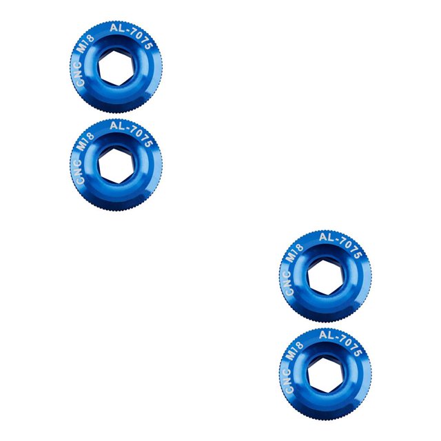 Wosthever 2 piezas tornillo de manivela antioxidante M18 desmontable reemplazable perno de bicicleta de montaña piezas accesorios reemplazo para Type3 NO3