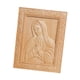 thumbnail image 1 of Estatua de la Virgen María Tallada en Madera Figuras de la Virgen María Escultura de Madera Coleccionable Estilo B, 1 of 9