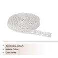 thumbnail image 3 of Unique Bargains Lace Ribbon 10 Yards 0.39 Inch Cotton Lace Trim for Craft,Gift Wrappers,Headbands,Wedding White Style 1, 3 of 5