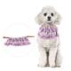 thumbnail image 3 of Bufanda suave encantadora de los animales domésticos del sisal con la decoración del cordón de la flor para el perro del gato, 3 of 8