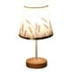 thumbnail image 2 of Lámpara de escritorio LED de madera maciza, lámpara de lectura de estudio de tela estable, adecuada para decoración del hogar, luz de noche cálida lisa de lino, iluminación interior, lámpara de lectur, 2 of 6