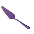 thumbnail image 1 of Colorful Stainless Steel Serrated Edge Cake Server Blade Cutter Pie Pizza Shovel Cake Spatula Baking Tool purple, 1 of 8