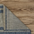 thumbnail image 3 of LR Home Carmindy 3' x 5' Blue/Gray Nautical Helm Indoor/Outdoor Area Rug, 3 of 8