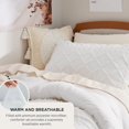 thumbnail image 4 of Juego de edredón Bedsure Twin/Twin XL White Boho, 2 piezas, 4 of 7