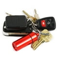 thumbnail image 4 of Key Chain ID Pill Holder Plastic Coated Interior O Ring Cap - 72 Pack (Assorted Colors), 4 of 10