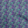 thumbnail image 1 of oneOone Rayon Purple Fabric Texture Leaf Sewing Material Print Fabric By The Yard 56 Inch Wide, 1 of 4