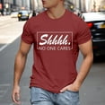 thumbnail image 2 of Sngxgn Men's Shirts Short Sleeve Casual Basic Summer Solid T Shirts(,XXXL), 2 of 6