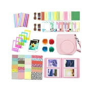 Instant Mini 12 Camera Accessories Compatible with Fujifilm Instax Mini 12 Camera Include Case/Album/Wall Hang Frames/Film Frames/Border Stickers/Corner Stickers