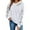 White, variant on ZACPNCV Christmas Sweater Women Reindeer Graphic Sweatshirts Oversized Christmas Tree Sweaters Xmas Pullover Tops