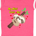 thumbnail image 4 of Inktastic My Mimi Loves Me Boys or Girls Baby Bodysuit, 4 of 5