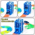 thumbnail image 4 of Mundo Toys Race Track Vehicle Playset with Lift Tower, Motorized Car & Bridge, 120+ Pcs, 4 of 8
