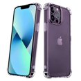 thumbnail image 1 of IPhone 14 - Silicone Shockproof Case extra shock resistant Transparent, 1 of 5