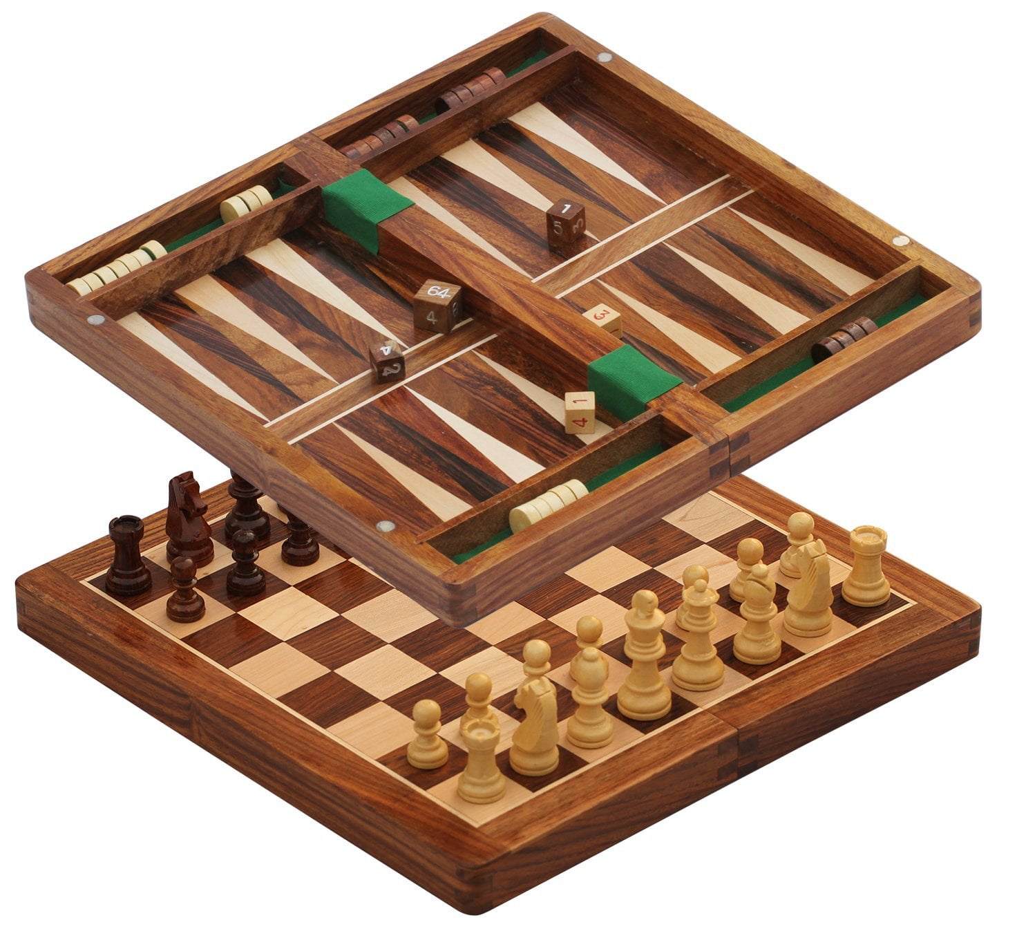 Bkraft4u Handmade Wooden Rosewood Foldable Magnetic Chess Game Board Bkraft4u Handmade Wooden Rosewood Foldable Magnetic Chess Game Board With Storage Slots Backgammon Com