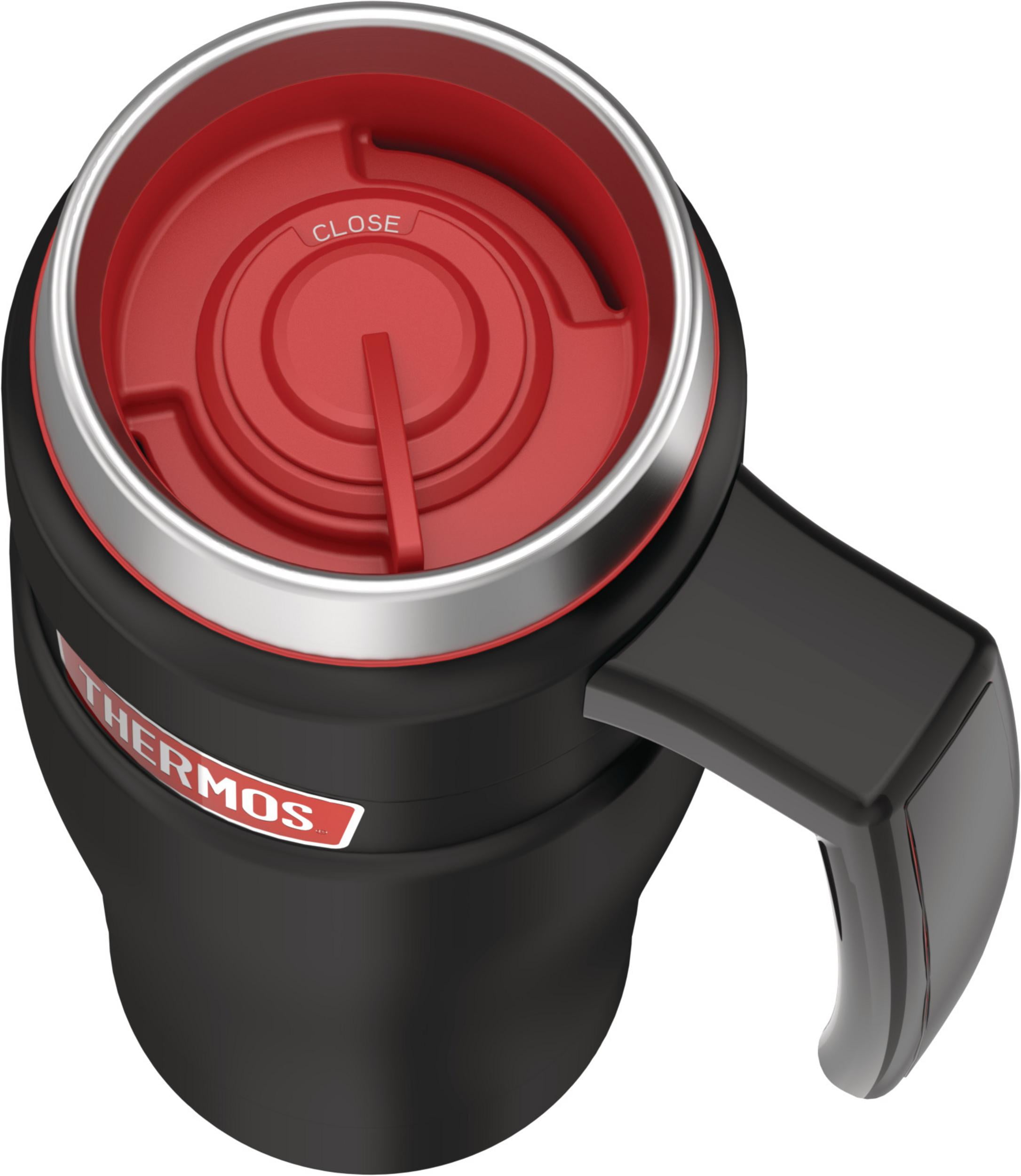  Thermos Stainless King 16oz Desk Mug, 16 Ounce, Matte Red :  Everything Else