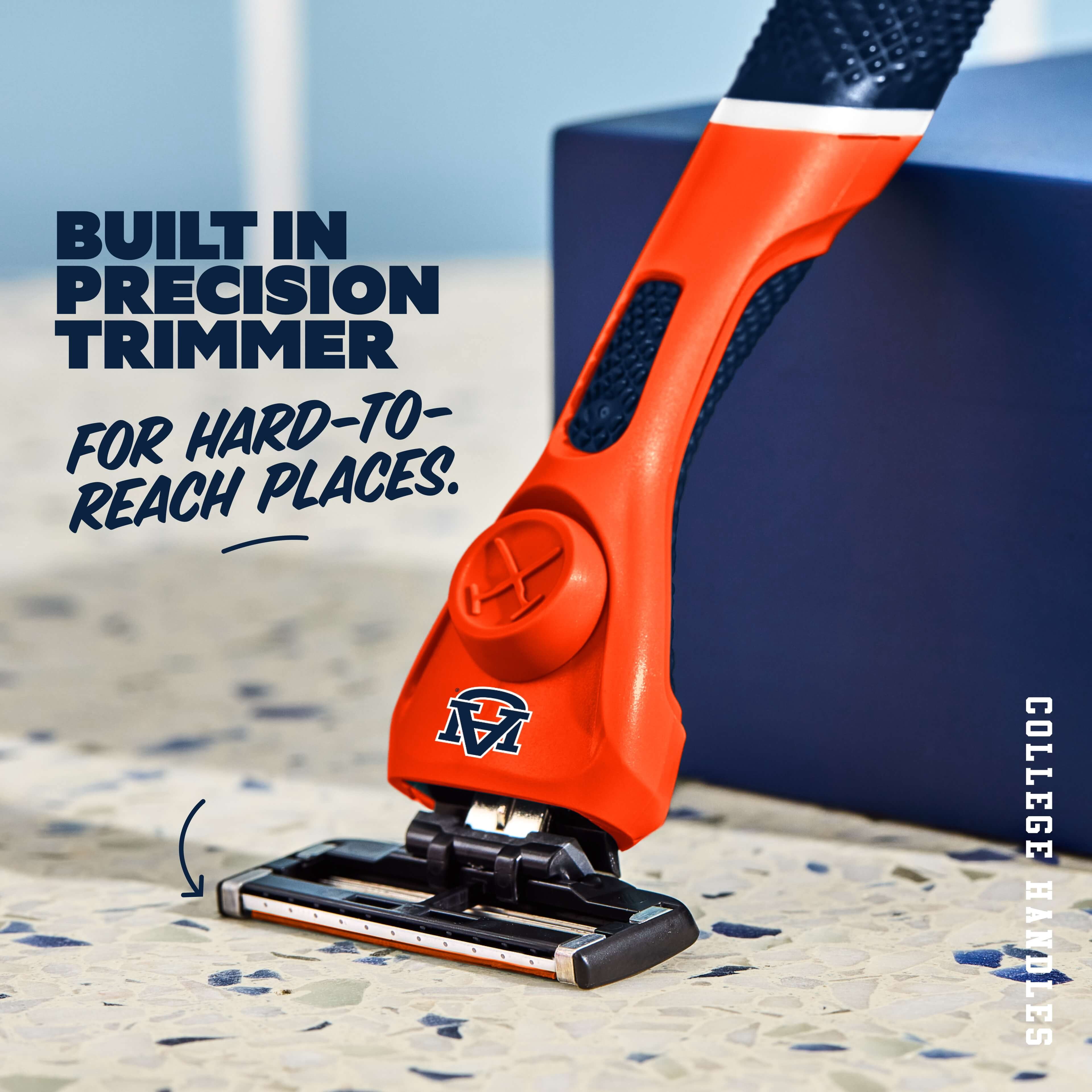 Dollar Shave Club Auburn 6-Blade Razor Starter Set