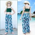 thumbnail image 2 of Aideaone Girls 3 Piece Swimsuit Set Quick Dry Bikini with Cover Up Pants Kids Bathing Suit for 6-16T Summer Beach Vacation Swimwear, 2 of 6