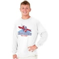 thumbnail image 5 of North Carolina NC Smurfs First Flight Long Sleeve TShirt Men Women Brisco Brands M, 5 of 6