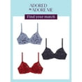 thumbnail image 6 of Adored by Adore Me Women’s Chelsey Payal Hipster Underwear, 2-Pack, 6 of 8