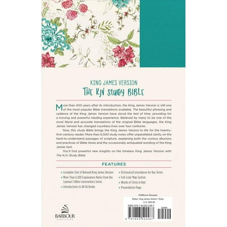 KJV Study Bible: KJV Study Bible [Wildflower Bouquet] (Hardcover)
