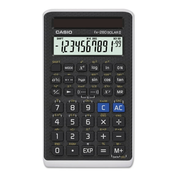 Casio FX-260 Solar All-Purpose Scientific Calculator, 12-Digit LCD