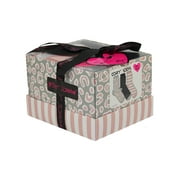 Betsey Johnson Sock Gift Box, 3 Pack