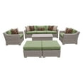 thumbnail image 2 of TK Classics Coast 8 Piece Outdoor Wicker Patio Furniture Set 08c, 2 of 11