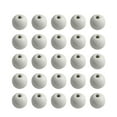 thumbnail image 1 of Miangastore Accessoires de Bijoux 100 Pcs Perles Rondes en Couleur Blanche, 1 of 8