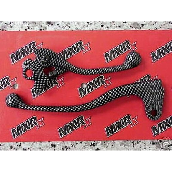 Yamaha YZ125 YZ250 YZ YZF WR WRF 125 250 426 450 CARBON FRONT BRAKE & CLUTCH LEVERS