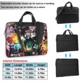 thumbnail image 2 of My Hero Academia Mha Boku Laptop Bag Shoulder Portable Laptop Case Sleeve Chromebook Notebook Messenger Briefcase Adjustable Handbag For Women & Men, 2 of 8