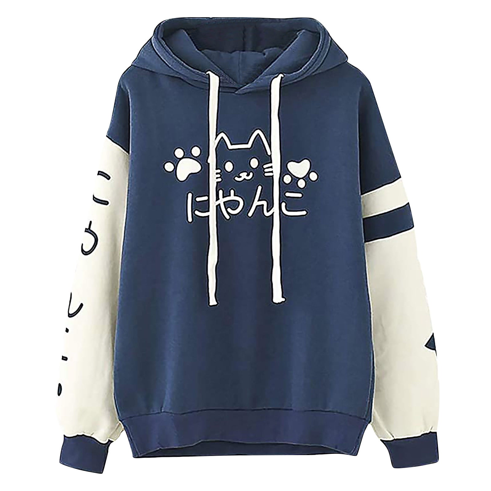 Girls cat hoodie deals