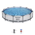 thumbnail image 1 of Bestway Steel Pro MAX 12 Foot by 30 Inch Above Ground Swimming Pool Set, 1 of 5