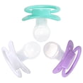 thumbnail image 5 of CutiePlusU Adult Sized Pacifier Dummy for Adult Babies-Large Shield 3 Pack - Purple, Light Green, White, 5 of 6