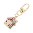 thumbnail image 5 of Unique Bargains 1 Pc Handbag Charms Keychains Flower House Bag Accessories Pink, 5 of 5