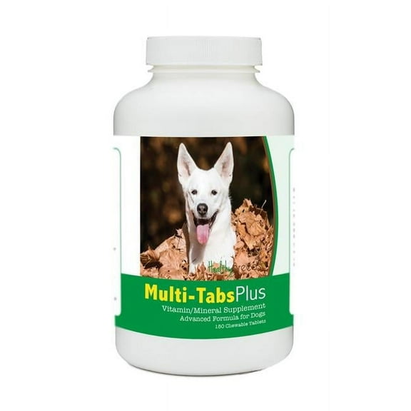 Healthy Breeds 840235181613 Canaan Dog Multi-Tabs Plus Chewable Tablets - 180 Count