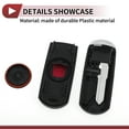 thumbnail image 6 of 2 Buttons Key Shell Case for Mazda CX-9 2007-2015 for Mazda 6 2005-2012 Keyless Entry Remote Key Fob Replacement Case, 6 of 7
