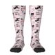 thumbnail image 1 of Fotbe Cat Calcetas Divertidas Estampadas para Hombre y Mujer, Calcetas de Algodón hasta la Rodilla para Caminar, Correr, Enfermería y Embarazo, 1 of 6