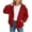 Red, variant on Ltctricy Zip Up Hoodie for Boys Girls Casual Hooded Sweatshirts Comfy Raglan Long Sleeve Tops with Pockets Kids Fall Jacket(Yellow,14-15 Years)