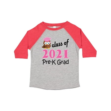 

Inktastic Preschool Class of 2021 Pre-K Grad Gift Toddler Toddler Girl T-Shirt