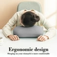 thumbnail image 5 of Yulucky Wedge Pillows Father's Day Gifts Macaroon Portable Small Nap Pillow Memory Foam Office Nap Pillow boyren's Classroom Rest Pillow for Adults, 5 of 7