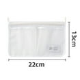 thumbnail image 7 of 2Pcs Refrigerator Storage Mesh Bag Double Compartment Design Fridge Hanging Organizer Bag for Home Kitchen, 7 of 7
