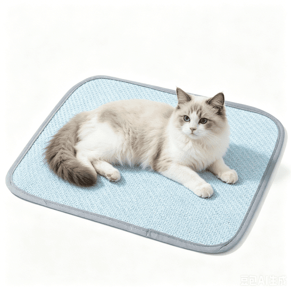 Cat Cooling Mat Self Cool Pad Seats Summer Bamboo Rattan Woven Sleeping Rest Mats for Pets Puppy Dog Guinea Pig Hamster Rabbit