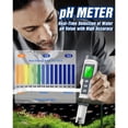 thumbnail image 3 of Cqxid Measuring Tools TDS/pH/Temperature PH Meter For Water 0 14 PH Measurement Range Digital PH Meter 0.01 High Precision Water Quality Digital PH Tester With ATC PH TDS Water Test Meter For, 3 of 8