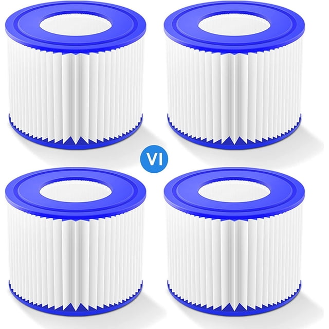 Cartucho de limpieza de piscinas 4 Uds JM Compatible con Lay-Z-Spa Miami 54123