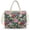 Green - Hibiscus Monstera, variant on ZUXONGSY African Tribal Elephant Print Women's Clear PVC Large Shoulder Tote, Lightweight Oversize Handbag, Weekender Travel Purse with Top Handle