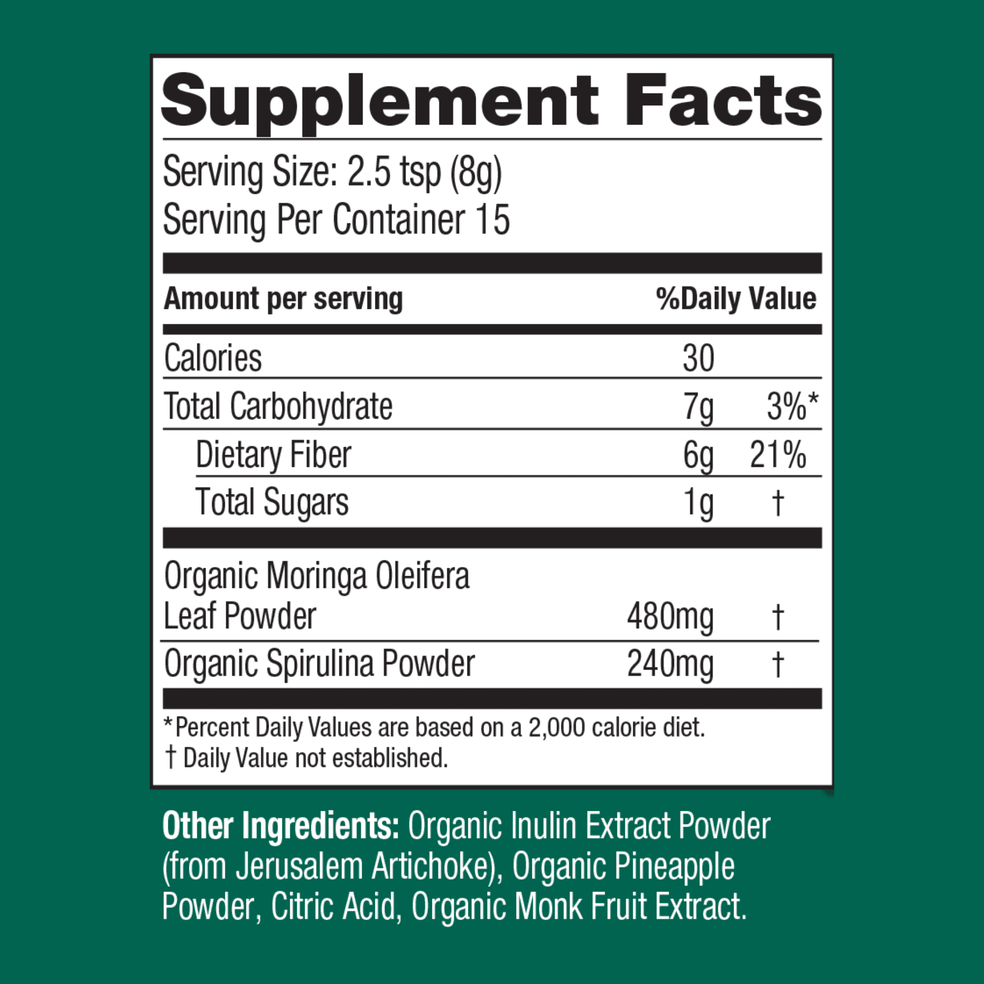 Kuli Kuli Crave Reset Superfood Drink Mix, 4.23 oz Powder