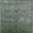 thumbnail image 1 of Ahgly Company Indoor Square Mid-Century Modern Dark Olive Green Oriental Area Rugs, 4' Square, 1 of 6